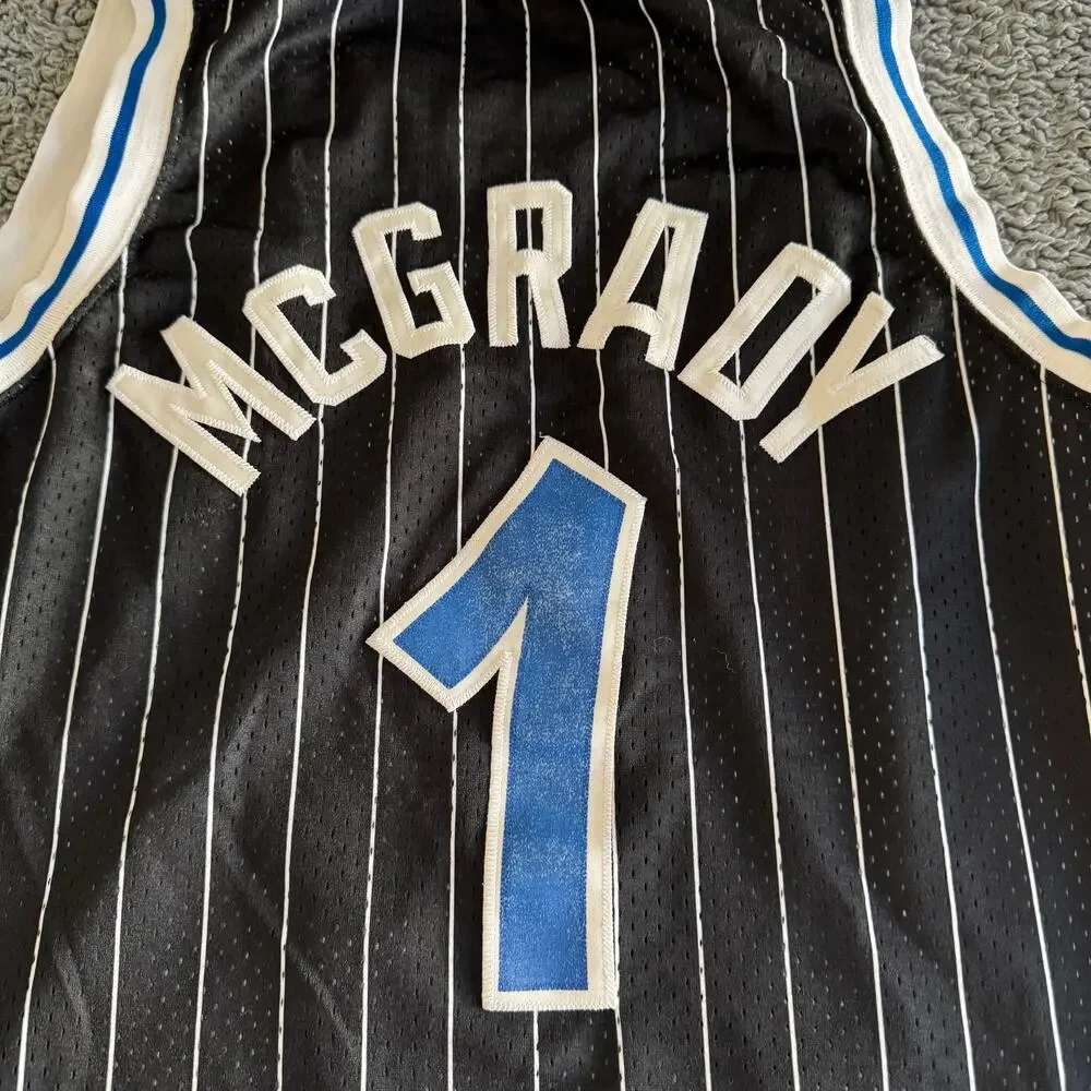 Authentic Nike 2003 Tracy McGrady NBA Orlando Magic Swingman Jersey Size M 89-90 - Picture 8 of 12